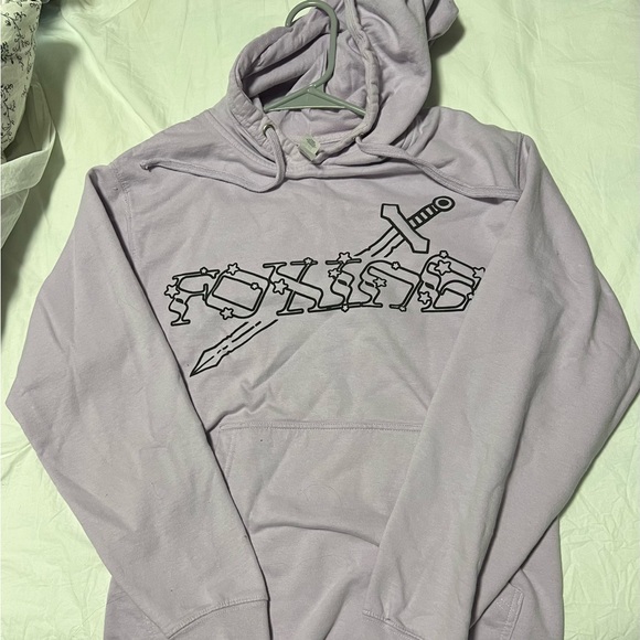 Foxing “Draw Down the Moon” Lavender Purple Hoodie Small - Picture 2 of 3